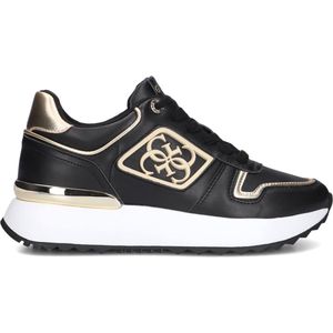Guess - Koyaa - Sneakers - Zwart - Leatherlook