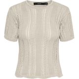 VERO MODA VMNORA SS O-NECK TOP POP Dames Trui - Maat L