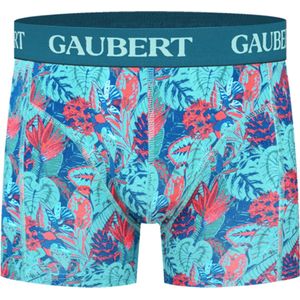 6 stuks GAUBERT® Bamboe Heren Boxershort | Premium comfort, ademend en duurzaam | thema: Tropical leaves