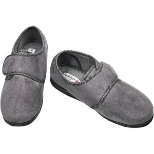 Padders -Heren - grijs - pantoffels & slippers - maat 43