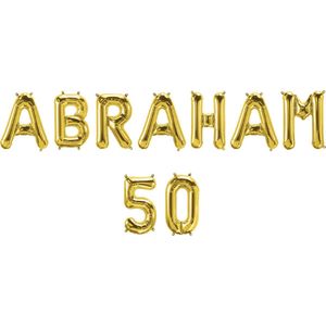 Foil balloon kit - Abraham 50
