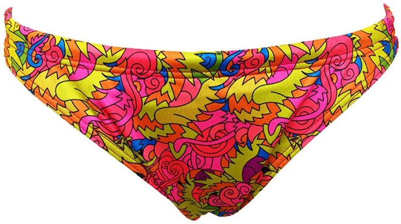 Turbo Mare All Dragon Bikinibroekje Oranje M Vrouw