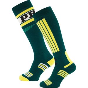 Poederbaas Skisokken - Swedish Green - 2 paar skikousen - Maat 39/42