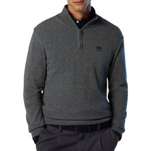 North Sails - Knit Half Zip - Sweater - Donkergrijs - Heren