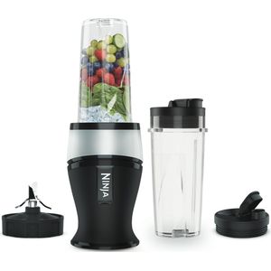 Ninja Foodi Nutri Blender - 700 Watt - Inclusief 2 Bekers-to-Go - Compact en Krachtig - QB3001EUS