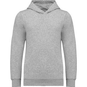 Kariban Kindersweater met capuchon K4039 - Oxford Grey - 4/6 jaar