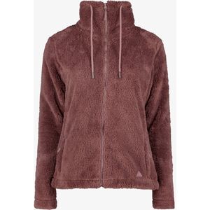 Mountain Peak furry dames fleece vest roze - Maat S