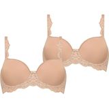 TRIUMPH - Amourette Charm - BH - Beige - 2 Pack