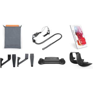 PGYTECH DJI Mavic Air Accessoires Set – 7 Delige Combo – Landing Gear Extensions - Lens Hood - Sticks Protector - Skins - Landing Pad Pro