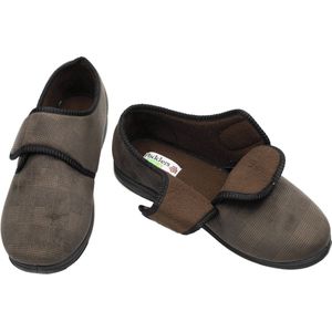 Padders -Heren - taupe donker - pantoffels & slippers - maat 44