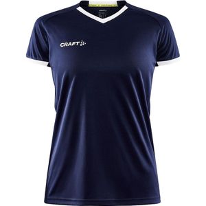 Craft Progress 2.0 Shirt Korte Mouw Dames - Marine | Maat: L
