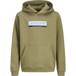 JACK&JONES - JORINWOOD BLOCK BRANDING SWEAT NOOS JNR - Jongens - Sweaters - maat 140