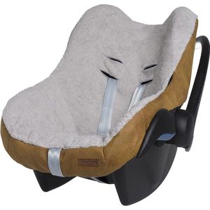 Baby's Only Baby autostoelhoes 0+ Rock - Hoes voor autostoel groep 0+ - Geschikt voor Maxi-Cosi - Oker - Gemaakt uit katoen en polyester - Geschikt voor 3-puntsgordel