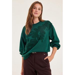 DIDI Dames Sweater Heart Sea moss green maat 44