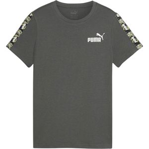 Puma Essentials Tape kinder sport T-shirt grijs - Maat 176