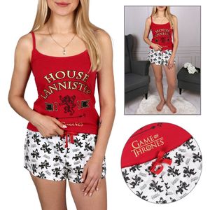 Wit-rode Lannister-pyjama Game of Thrones