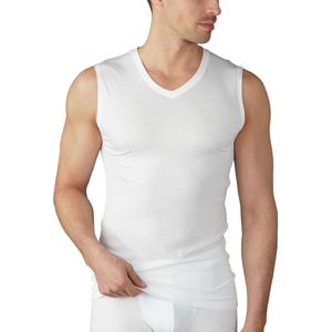 Mey Mouwloos Shirt Superior Heren 34047 101 weiss 6/L