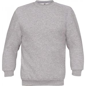 B&C Kids' crew neck sweatshirt CGWK680 - Heather Grey - 3/4 Y (3/4 ans)