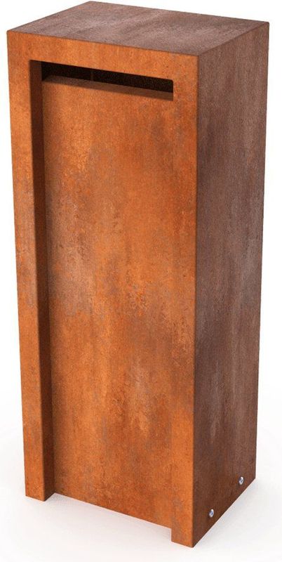 Geroba Brievenbus, Litru Cortenstaal