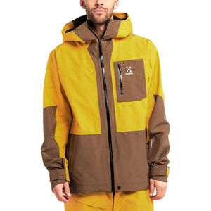 Haglöfs - Lumi Jacket - Yellow ski jacket men-S