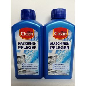 Vaatwasmachine Reiniger - Clean - 250 ml - Voordeel Set 2 Stuks