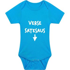 Verse Satesaus Babyromper - poep - grappig - humor - kado - cadeau - rompertje - jongen