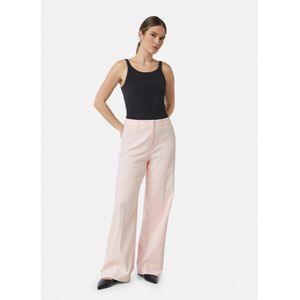 Pantalon - Powder Rose - Met Riemlussen en Steekzakken