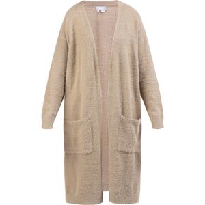 Usha Gebreid vest  beige