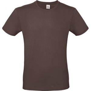 Classic E150 T-shirt B&C Collectie Bear Brown Maat XS