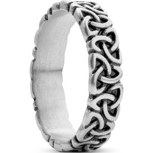 Evan Emiliano Matstalen Trinityknoop Ring