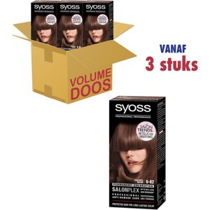SYOSS Color baseline6-82 Rose Lichtbruin/Brun Clair Rose 3x