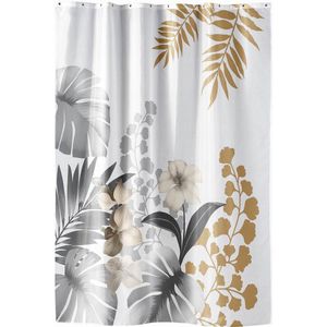 Douceur d'intérieur Kelly White Douchegordijn - Textiel, 180x200cm