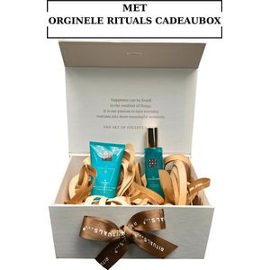 Rituals - Karma - Geschenkset - Hair&Body Mist 50 ml + Body Cream 70 ml Travel Size in Originele RITUALS Cadeaubox