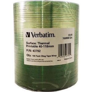 Verbatim 43792 lege cd CD-R 700 MB 52x 100 stuk(s)