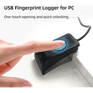 USB Fingerprint Reader, Mini Security Key Biometric Fingerprint Scanner for PC, Desktop USB Fingerprint Key Reader for, MacOS