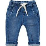 Noppies Boys Denim Pants Burns relaxed fit Jongens Jeans - Light Vintage Wash - Maat 74