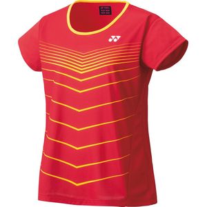 Yonex 16518EX dames badminton tennis sportshirt - rood - maat M