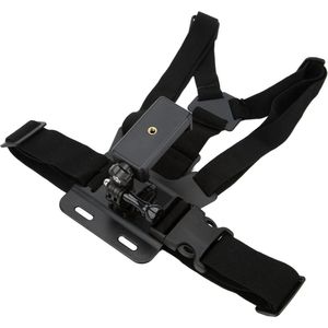 Selfie Borstbevestiging Verstelbare Clip Houder Riem - Adapter Compatibel met de Meeste Smartphones .