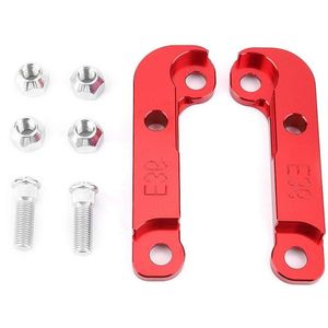 Drift Lock Kit - Rode Aluminium Adapter voor Verhoging Stuurhoek - E36 BMW .