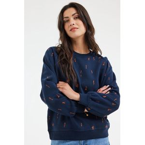 DIDI Dames Sweater Whisper Dark blue maat 38