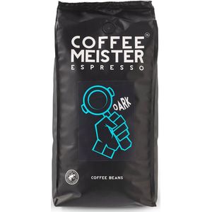 Coffeemeister Dark Roast-koffiebonen- 100% arabica- 1kg -bonen voor lungo en espresso