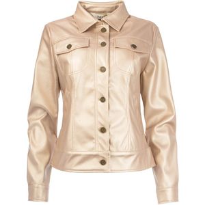 NED Jas Fares Pu Ls Rmj Vegan Leather 25w1 U110 13 104 Champagne Dames Maat - S