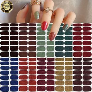 GUAPÀ® Nail Wraps Nagelstickers 10 Vellen | Nagellak Wraps | Nail Art | Nagel Folie | Diverse kleuren Nagel Folie | 10 Vellen Nagelstickers | Plaknagels | 10 Vellen Nail Wrap Nagellak Stickers Diverse Glitters