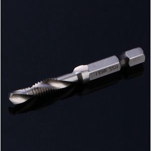 Nieuwe titel: Tap M6 Hexagonal Shank Drill Bits for Metric Drilling HSS 1/4