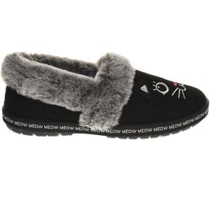 Skechers - Kat Cozy - Pantoffel - Zwart