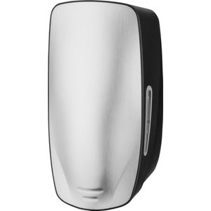 Claudius Exclusive Metalfront Dispenser voor vloeibare zeep of gel - 0,9 liter 900 ml - muurdispenser - uitneembaar reservoir - professionele hoteldispenser