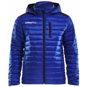 Craft Isolate Donsjas Met Kap Kinderen - Blauw - Maat 134/140