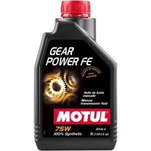 Motul Gear Power Fe 75w 1l Versnellingsbakolie Transparant
