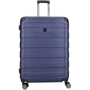 Enrico Benetti Rochester Grote Koffer - 75 cm - 98/112 liter - Expandable - TSA slot - Blauw
