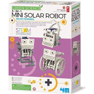Eco-Engineering Mini Solar Robot - 3 In 1